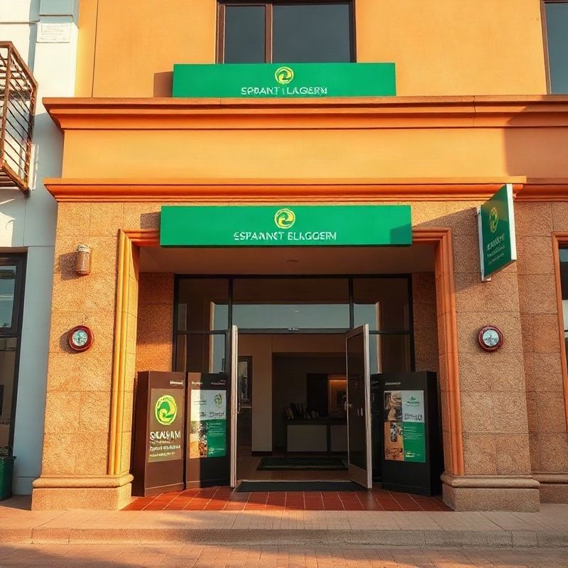 Street-level view of the Riverqastro office entrance on Kenyatta Avenue